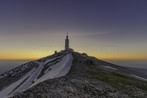 Sommet du Ventoux en avril